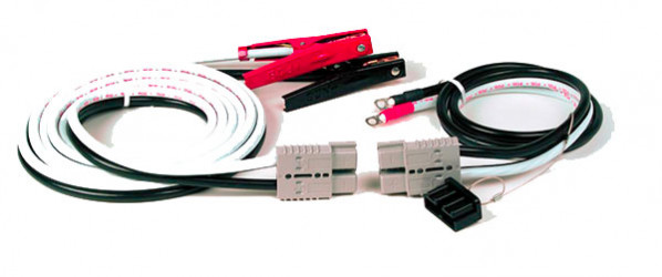 Image of Booster Cable Plug; In, 4 Ga, 5' Harness W Plug ;  Fits 84; 9279 from Grote. Part number: 84-9496