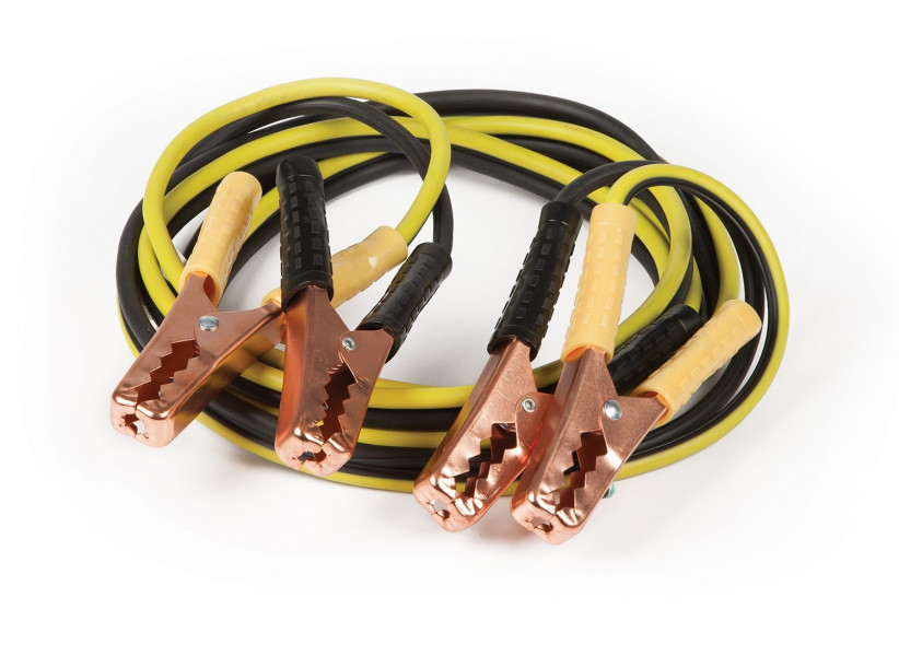Image of Booster Cable, 8 Ga, 12', 200 Amp, Standard Jaw from Grote. Part number: 84-9550