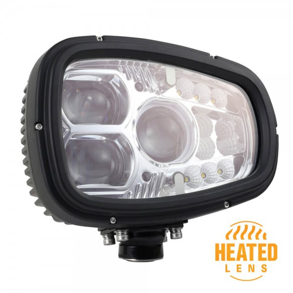 Image of Heated LED Snow Plow Lights, Left/Driver Side from Grote. Part number: 84631-5