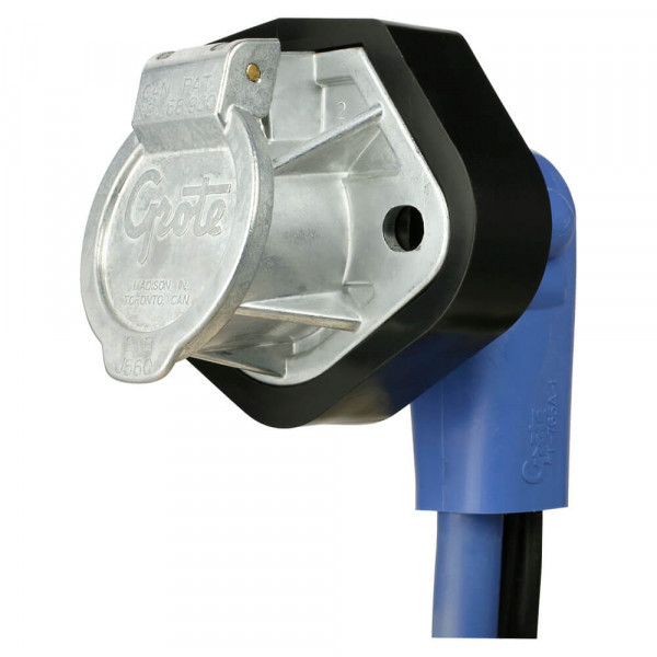 Image of Ultra Seal G7, 90 degree Plug & Receptacle with 7-way Female from Grote. Part number: 87210