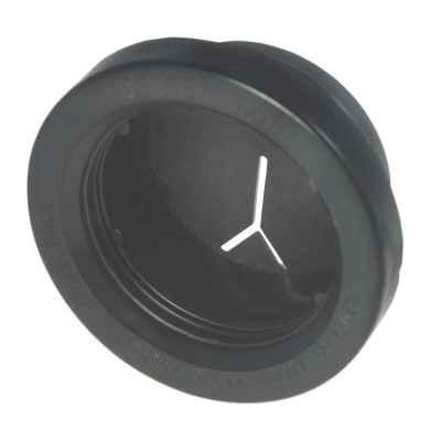 Image of 2 5/16" Hole Grommets, Closed Back Grommet, PVC, Black from Grote. Part number: 92150