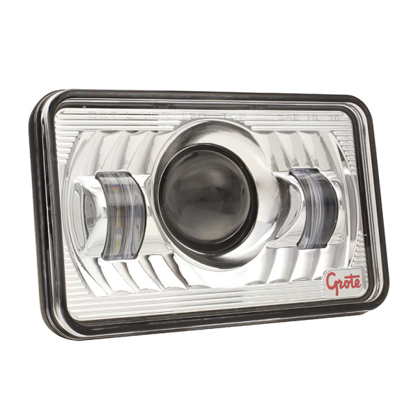 Image of LED Sealed Beam Headlights, 4x6, Low Beam, 9-30V from Grote. Part number: 94421-5