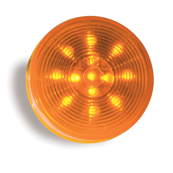 Image of Hi Count(R) 2 1/2" LED Clearance Marker Lights, Optic Lens from Grote. Part number: G1033