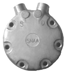 Image of A/C Compressor Head from Sunair. Part number: HP-2019