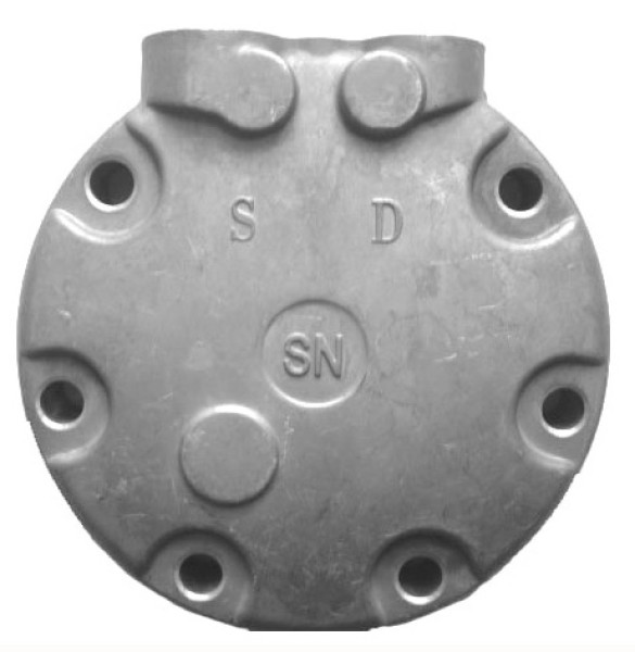 Image of A/C Compressor Head from Sunair. Part number: HP-2035