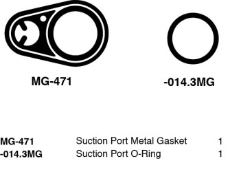 Image of A/C O-Ring Kit from Sunair. Part number: KT-10SS