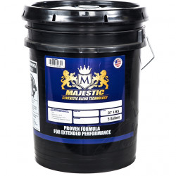 Image of Premium 68 Anti Wear Hydraulic Fluid - 5 Gallon Bucket from Majestic Lubricants. Part number: MAJAW685G