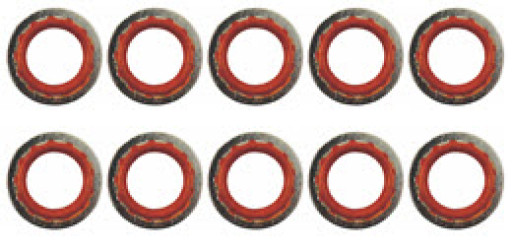 Image of A/C Compressor Sealing Washer from Sunair. Part number: MC-1161RK10