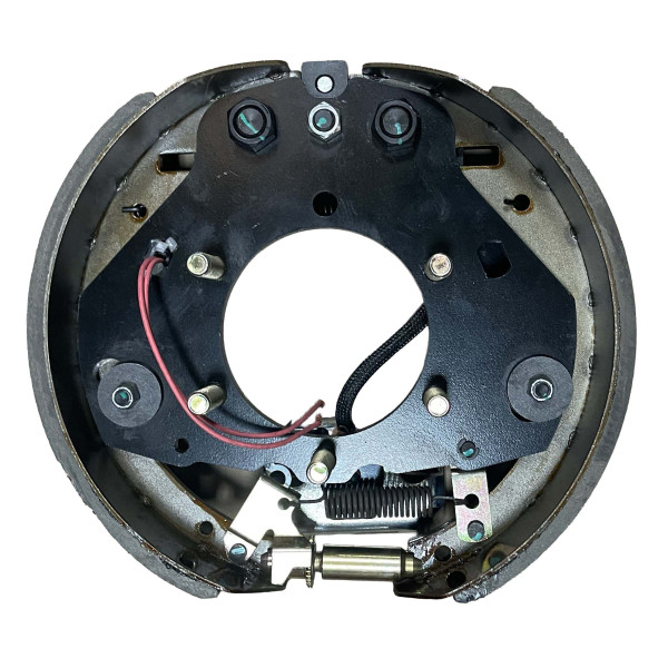 Image of LH BRAKE KIT - COMPLETE 12-1/4" X 3-1/2" ELECTRIC BRAKE - FOR AL-KO & HAYS AXLE 10-12K from MHD. Part number: K23-256M