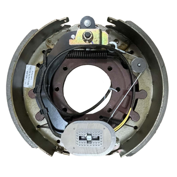 Image of K23-438 Electric Brake Assembly, 10K, 12.25x4, Left Side from MHD. Part number: K23-438M