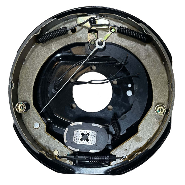 Image of K23-459 Electric Brake Assembly, 6K, 12x2, Self Adjusting, Right Side from MHD. Part number: K23-459M