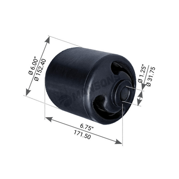 Image of Pivot Bush from MHD. Part number: 10.035