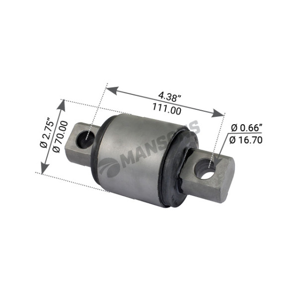 Image of Torque Arm Bush from MHD. Part number: 10.060
