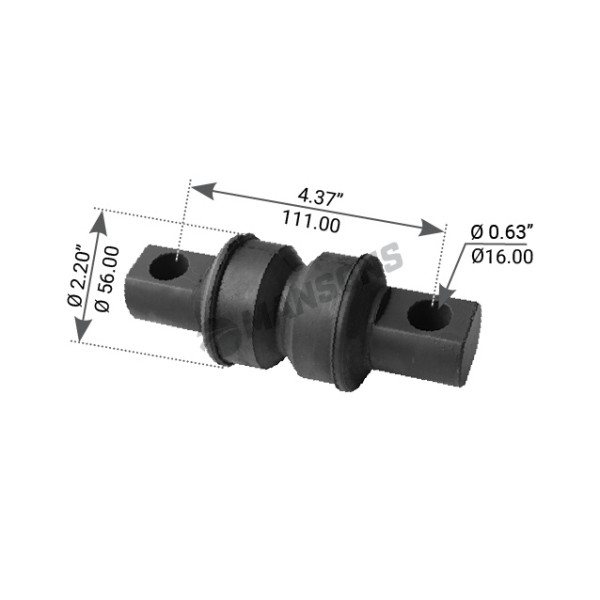 Image of Torque Rod Bush from MHD. Part number: 10.084
