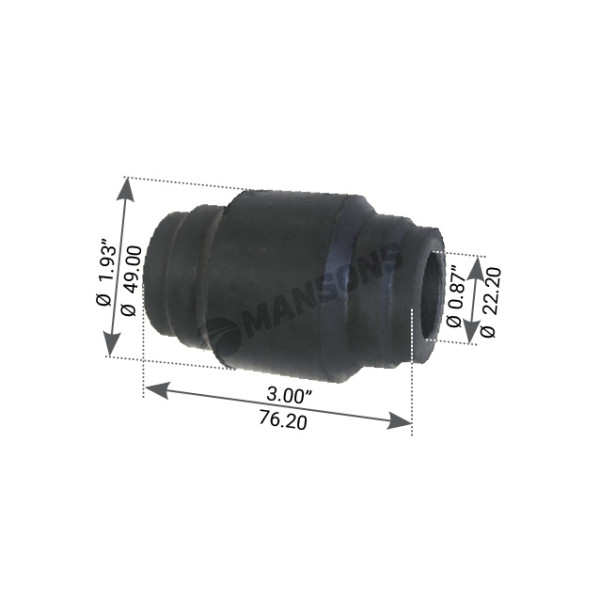 Image of Torque Rod Bush from MHD. Part number: 10.099