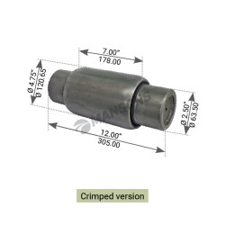 Image of Centre Bushing from MHD. Part number: 10.110