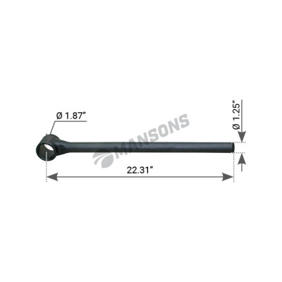 Image of Spacer Vario Rod End from MHD. Part number: 10.316