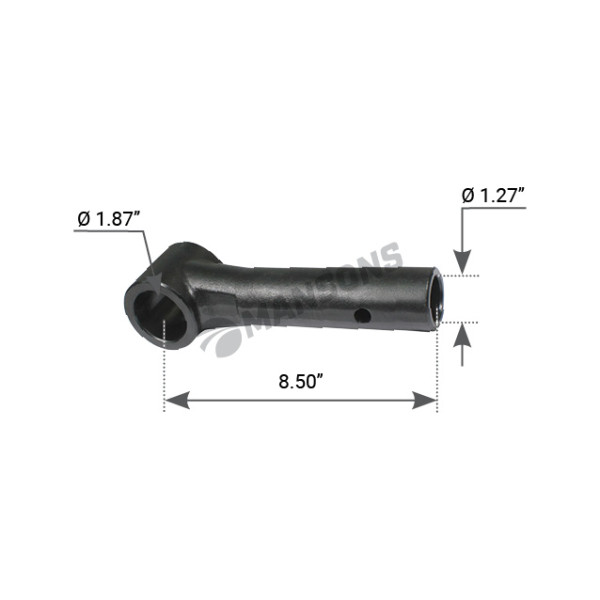 Image of Tube Vario Rod End from MHD. Part number: 10.318