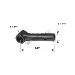 Image of Tube Vario Rod End from MHD. Part number: 10.318