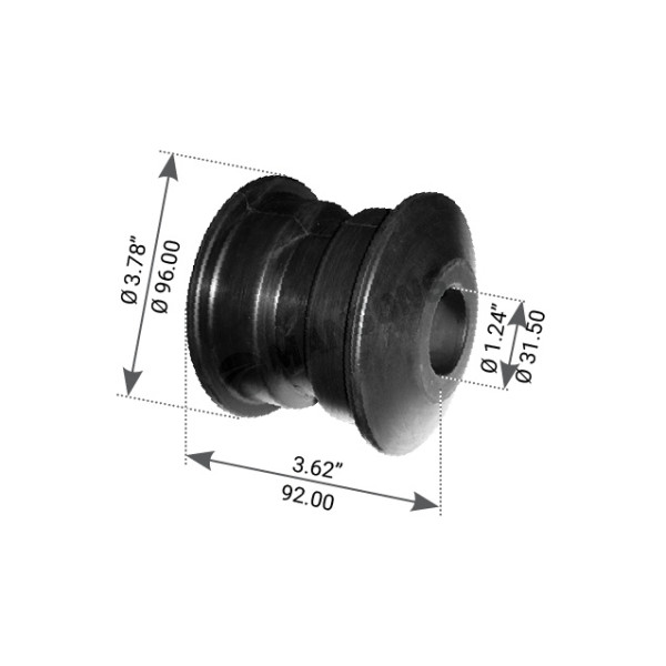 Image of Pivot Bush from MHD. Part number: 10.532