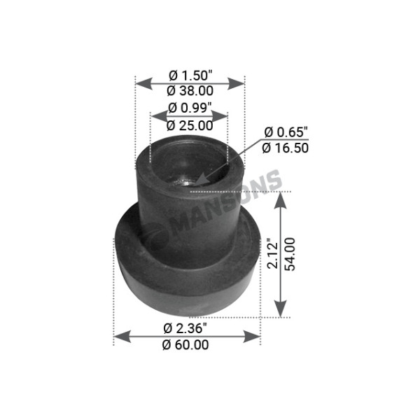 Image of Motor Mount from MHD. Part number: 360.042
