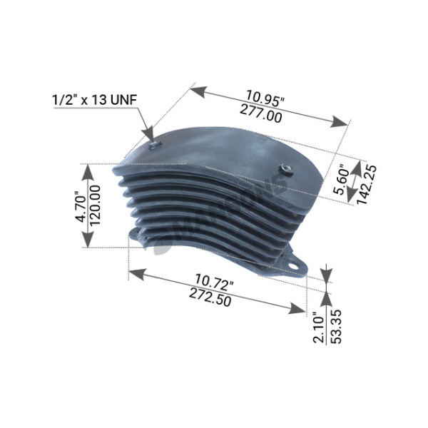 Image of Bolster Spring from MHD. Part number: 360.056