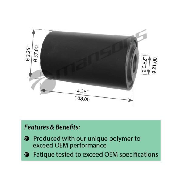 Image of Spring Eye Bush from MHD. Part number: 360.095