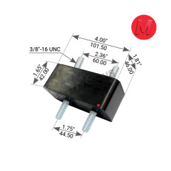 Image of Radiator Mount from MHD. Part number: 360.213