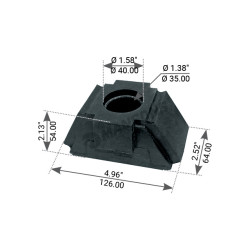 Image of Cabin Mount Bush from MHD. Part number: 540.114