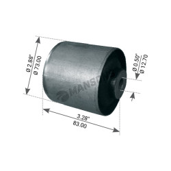 Image of Cabin Mount Bush from MHD. Part number: 580.210