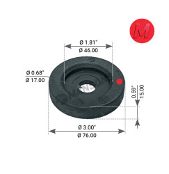 Image of Insulator from MHD. Part number: 580.213