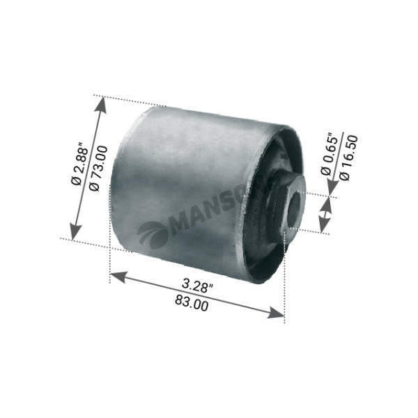 Image of Cabin Mount Bush from MHD. Part number: 580.235