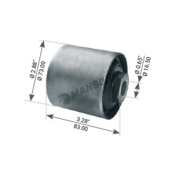 Image of Cabin Mount Bush from MHD. Part number: 580.235
