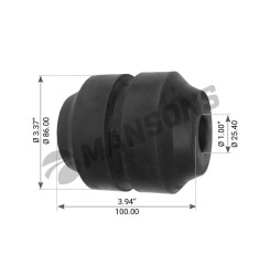 Image of Equalizer Bush from MHD. Part number: 720.022