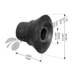 Image of Torque Rod Bush from MHD. Part number: 720.028