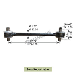 Image of Torque Rod Assembly from MHD. Part number: 900.435