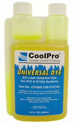 Image of A/C Compressor Oil Additive from Sunair. Part number: OB-DYE16