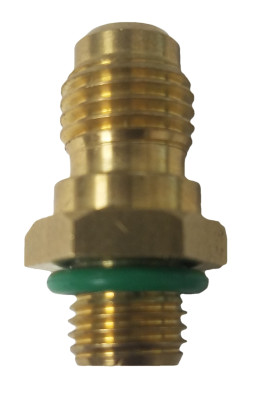 Image of A/C Refrigerant Hose Fitting from Sunair. Part number: PO-2010