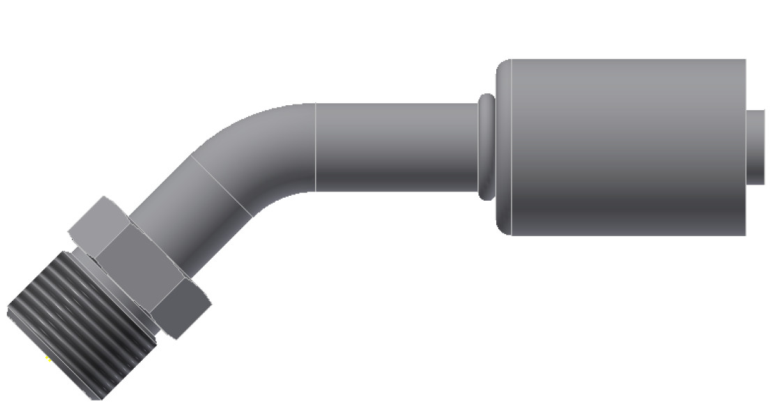 Image of A/C Refrigerant Hose Fitting from Sunair. Part number: SA-52207-10-10S