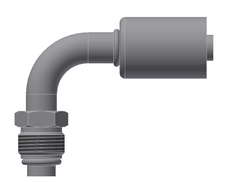 Image of A/C Refrigerant Hose Fitting from Sunair. Part number: SA-52214-10-12S