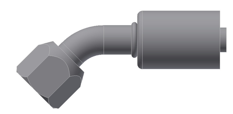Image of A/C Refrigerant Hose Fitting from Sunair. Part number: SA-52702-06-06S