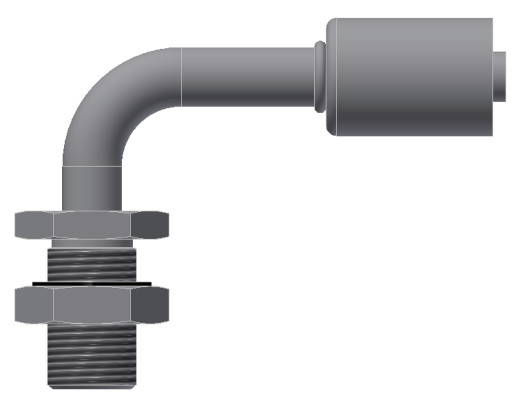 Image of A/C Refrigerant Hose Fitting from Sunair. Part number: SA-52759-08-08S