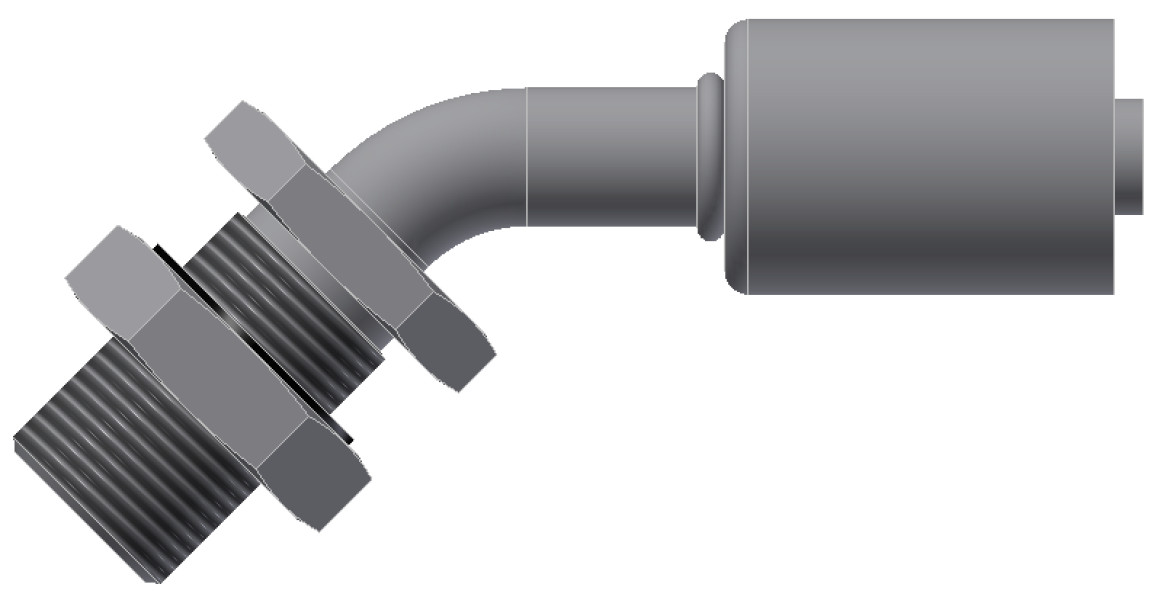 Image of A/C Refrigerant Hose Fitting from Sunair. Part number: SA-52760-10-12S