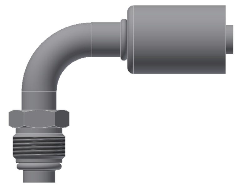 Image of A/C Refrigerant Hose Fitting from Sunair. Part number: SA-53204-06-06S