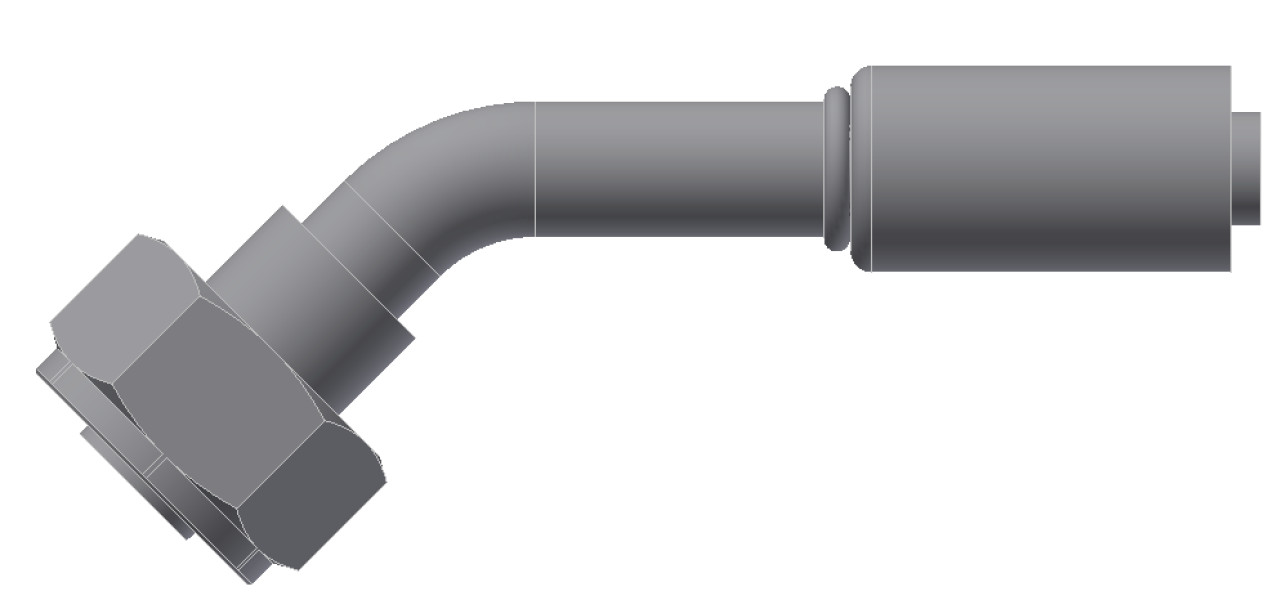 Image of A/C Refrigerant Hose Fitting from Sunair. Part number: SA-53708-10-10S