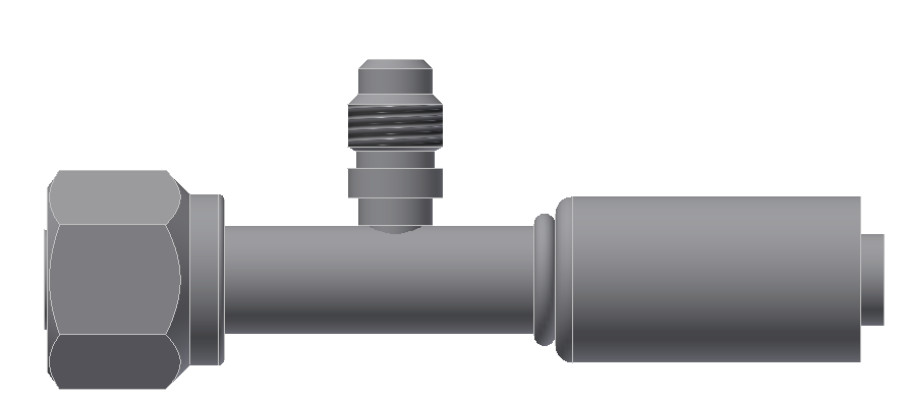 Image of A/C Refrigerant Hose Fitting from Sunair. Part number: SA-53710-12-12S