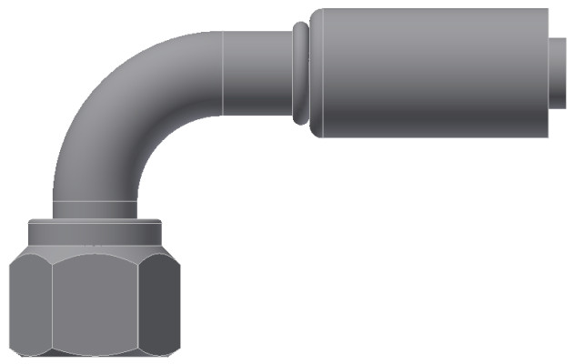 Image of A/C Refrigerant Hose Fitting from Sunair. Part number: SA-53716-10-12S