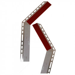 Image of ANGLED CONSPICUITY STRIPS from World American. Part number: REFTAPE-010