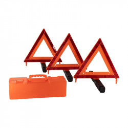 Image of 3 PC. TRIANGLE REFLECTOR W/CAS from World American. Part number: WA-REFLECTOR