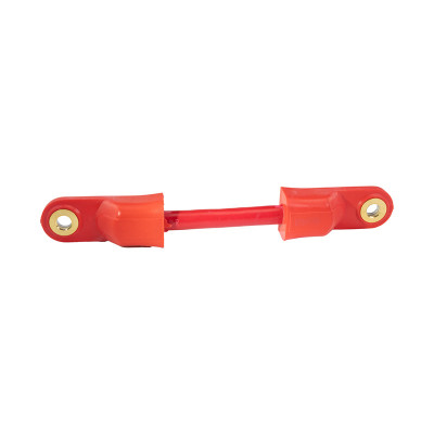 Image of BATTERY CABLE 1/0GA 8" RED from World American. Part number: WA06-1010